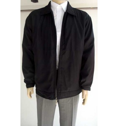 jaqueta de poliester masculina